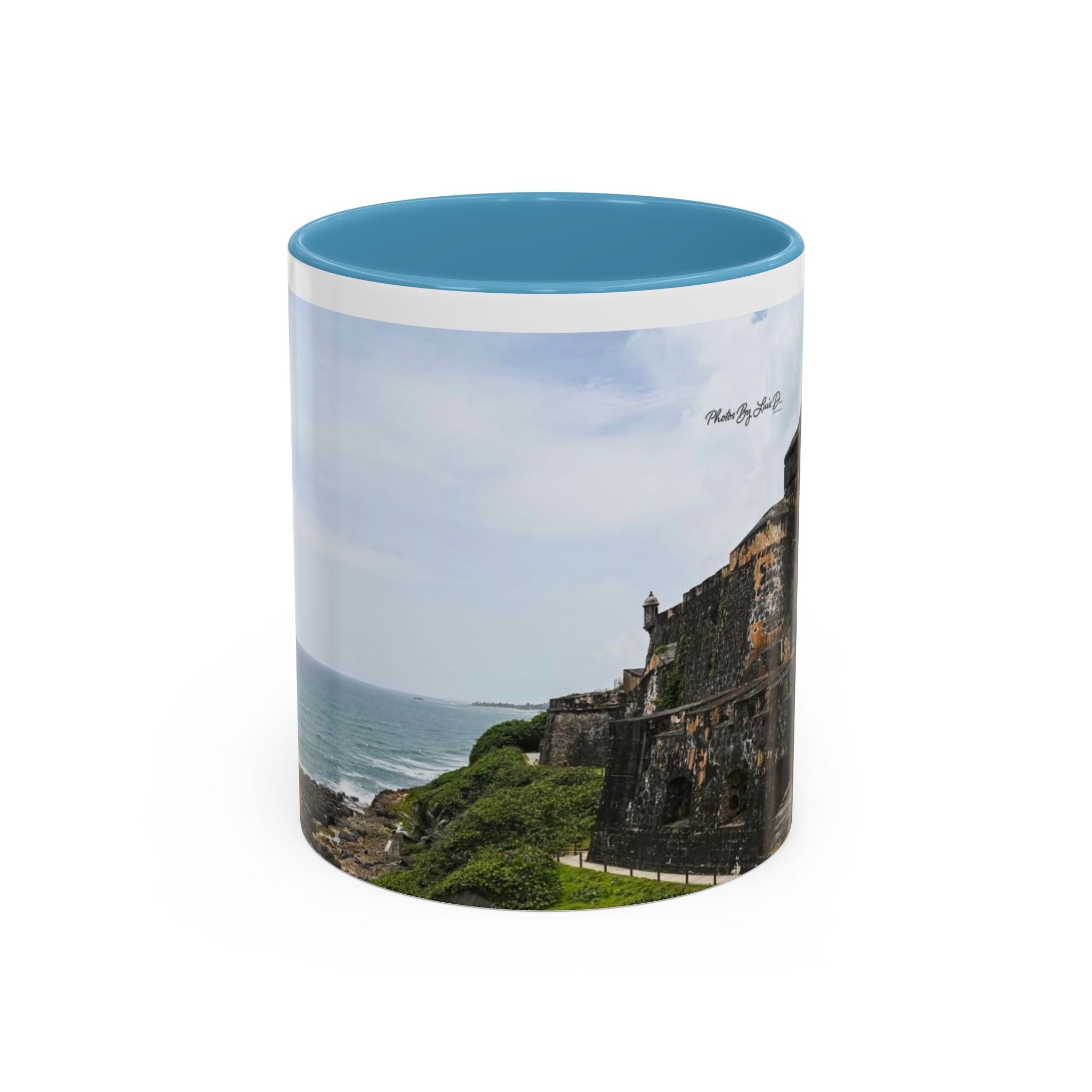 Scenic Accent Coffee Mug - Perfect for Travel Lovers, Unique Gift for Coffee Enthusiasts, Home Décor, Beach Vibes, Ocean Photography