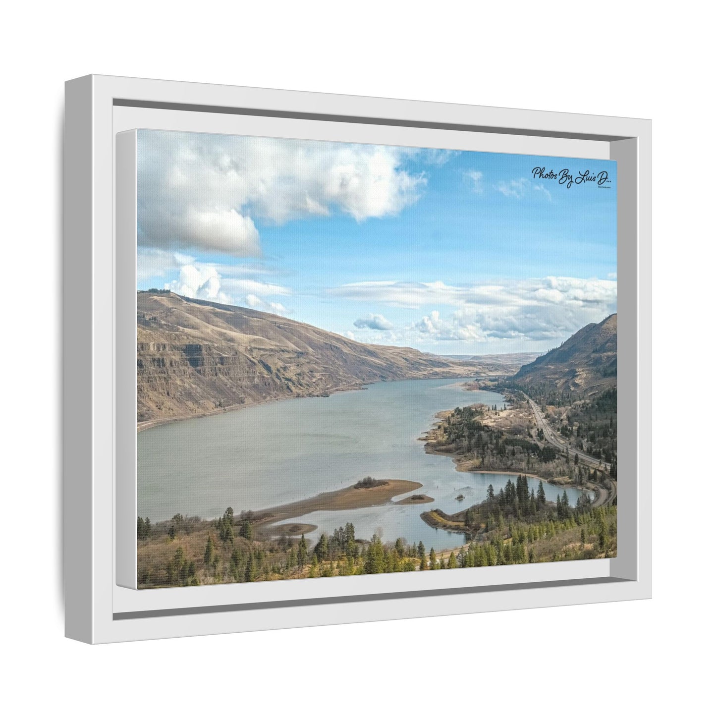 Scenic Landscape Wall Art Print, Nature Decor, Framed Artwork, Home Office Decoration, Gift for Nature Lovers