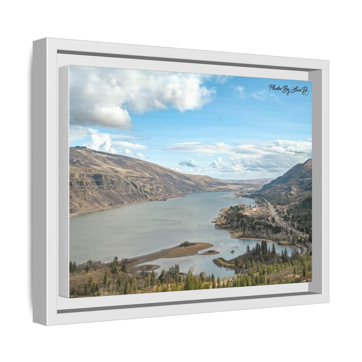 Scenic Landscape Wall Art Print, Nature Decor, Framed Artwork, Home Office Decoration, Gift for Nature Lovers