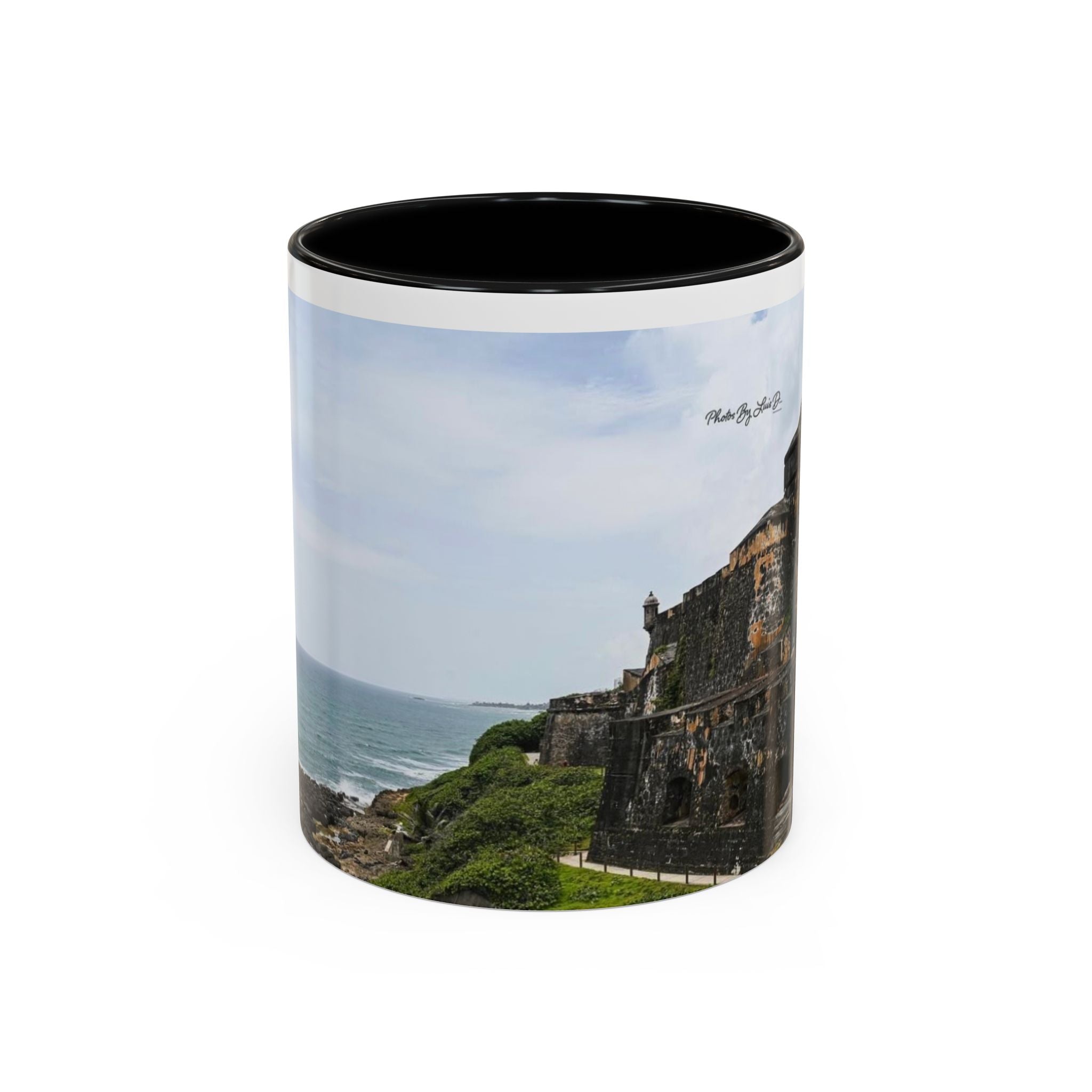 Scenic Accent Coffee Mug - Perfect for Travel Lovers, Unique Gift for Coffee Enthusiasts, Home Décor, Beach Vibes, Ocean Photography