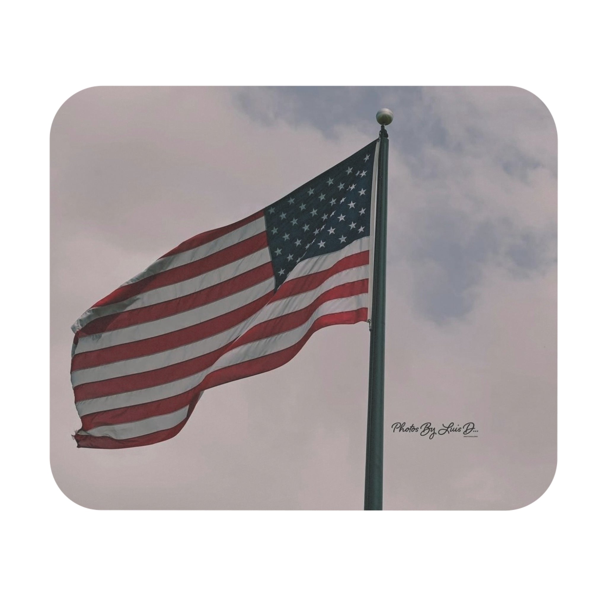 Patriotic Mouse Pad - American Flag Design, Office Decor, Gamer Gift, 4th of July, Teacher Appreciation, Desk Accessories