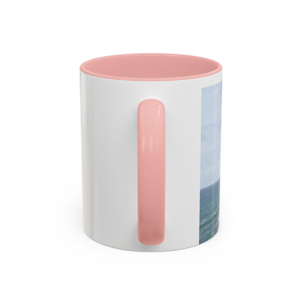 Scenic Accent Coffee Mug - Perfect for Travel Lovers, Unique Gift for Coffee Enthusiasts, Home Décor, Beach Vibes, Ocean Photography