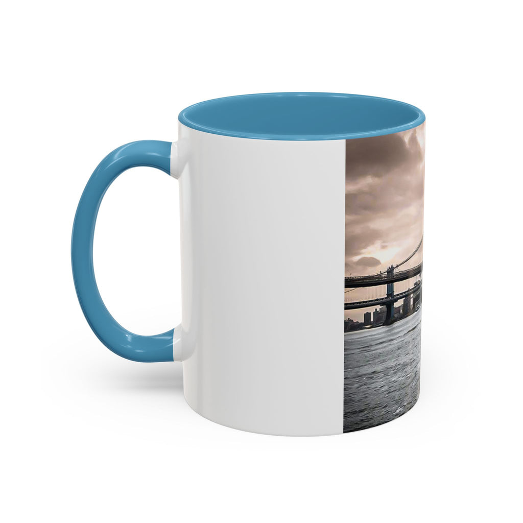 Brooklyn Bridge Photo Mug | Accent Coffee Mug | Unique Gift for Coffee Lovers | Home Decor | Travel Keepsake | Fathers Day Gift