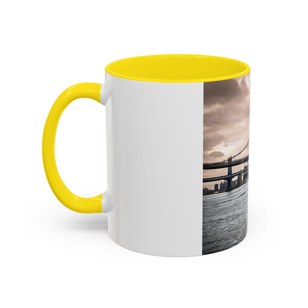 Brooklyn Bridge Photo Mug | Accent Coffee Mug | Unique Gift for Coffee Lovers | Home Decor | Travel Keepsake | Fathers Day Gift
