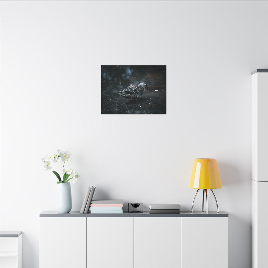 Matte Canvas Print - Moody Duck Photography Wall Art