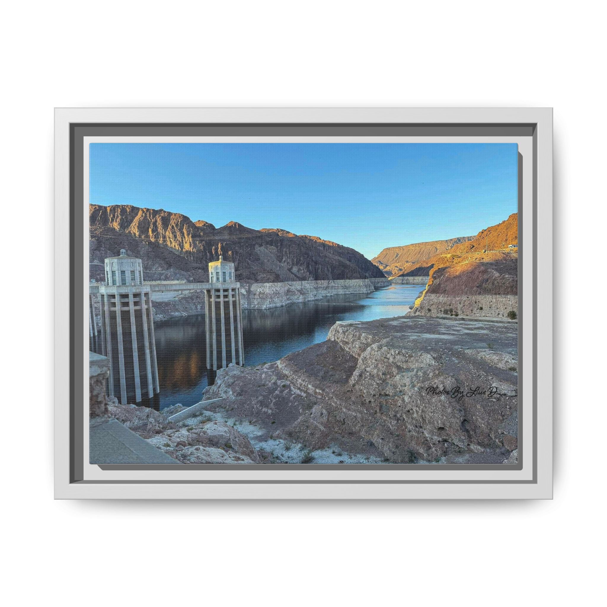 Scenic Framed Canvas Art, Multi-Color Landscape Print, Home Decor, Gift for Nature Lovers, Wall Art for Living Room