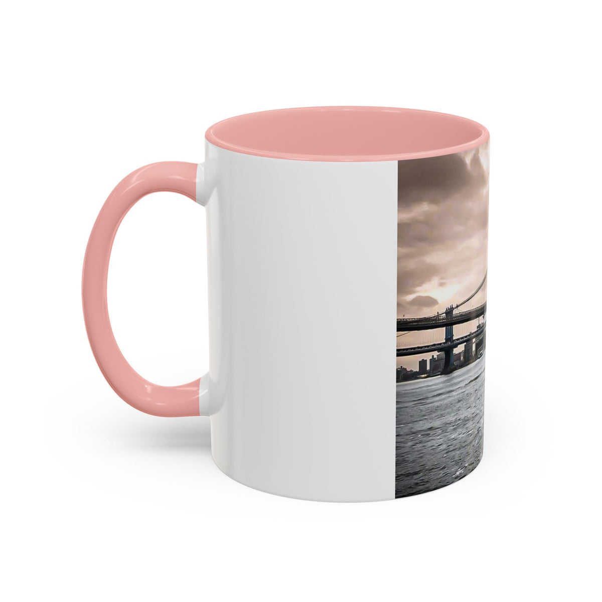 Brooklyn Bridge Photo Mug | Accent Coffee Mug | Unique Gift for Coffee Lovers | Home Decor | Travel Keepsake | Fathers Day Gift