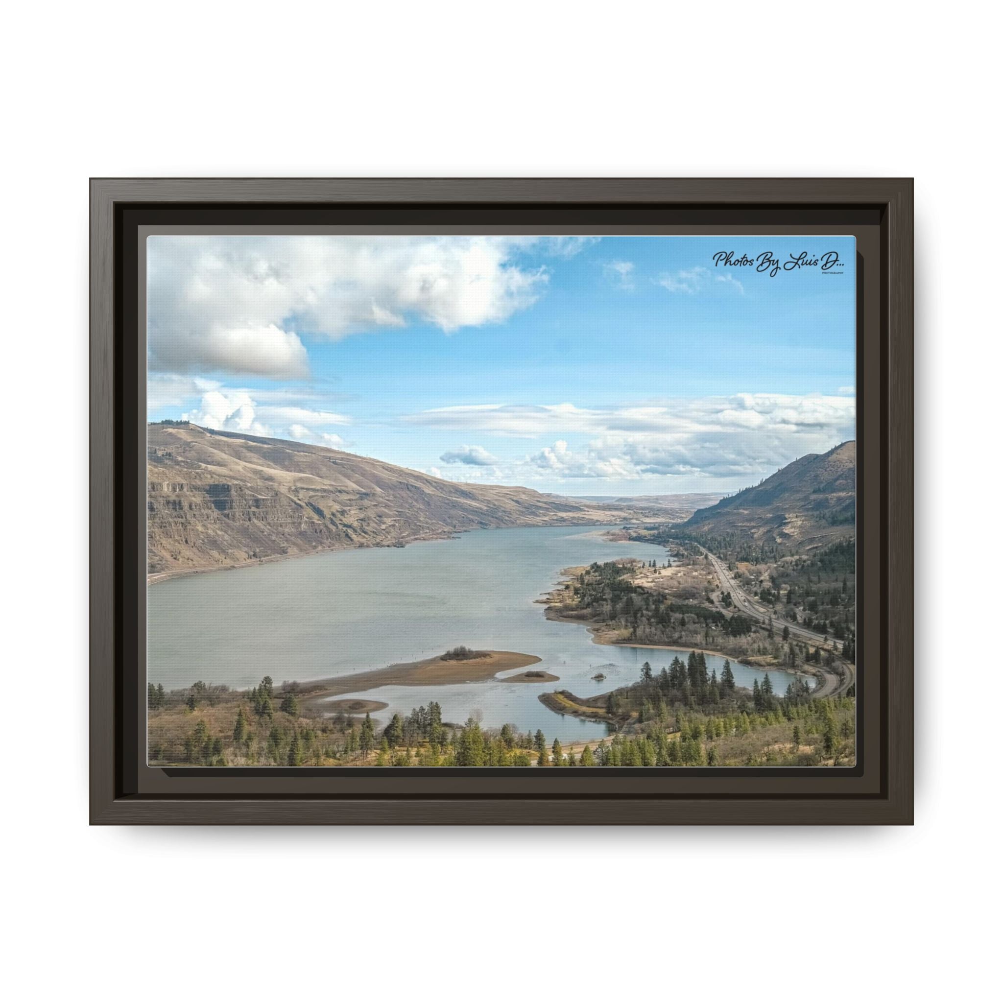 Scenic Landscape Wall Art Print, Nature Decor, Framed Artwork, Home Office Decoration, Gift for Nature Lovers