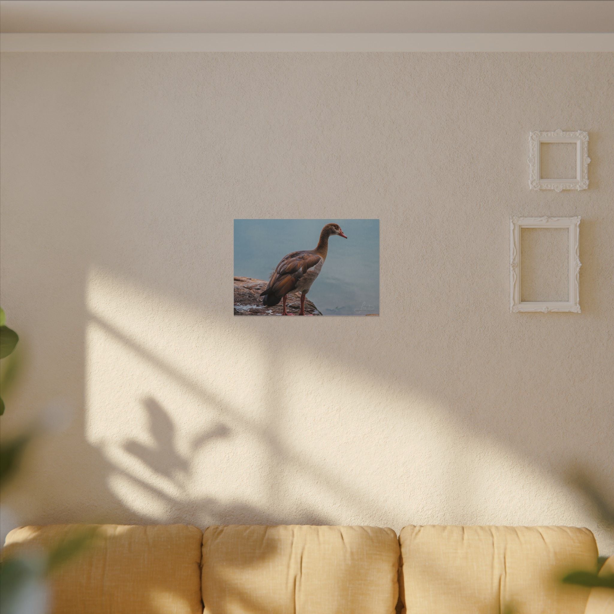 Goose Canvas Wall Art — Matte Stretched Nature Print