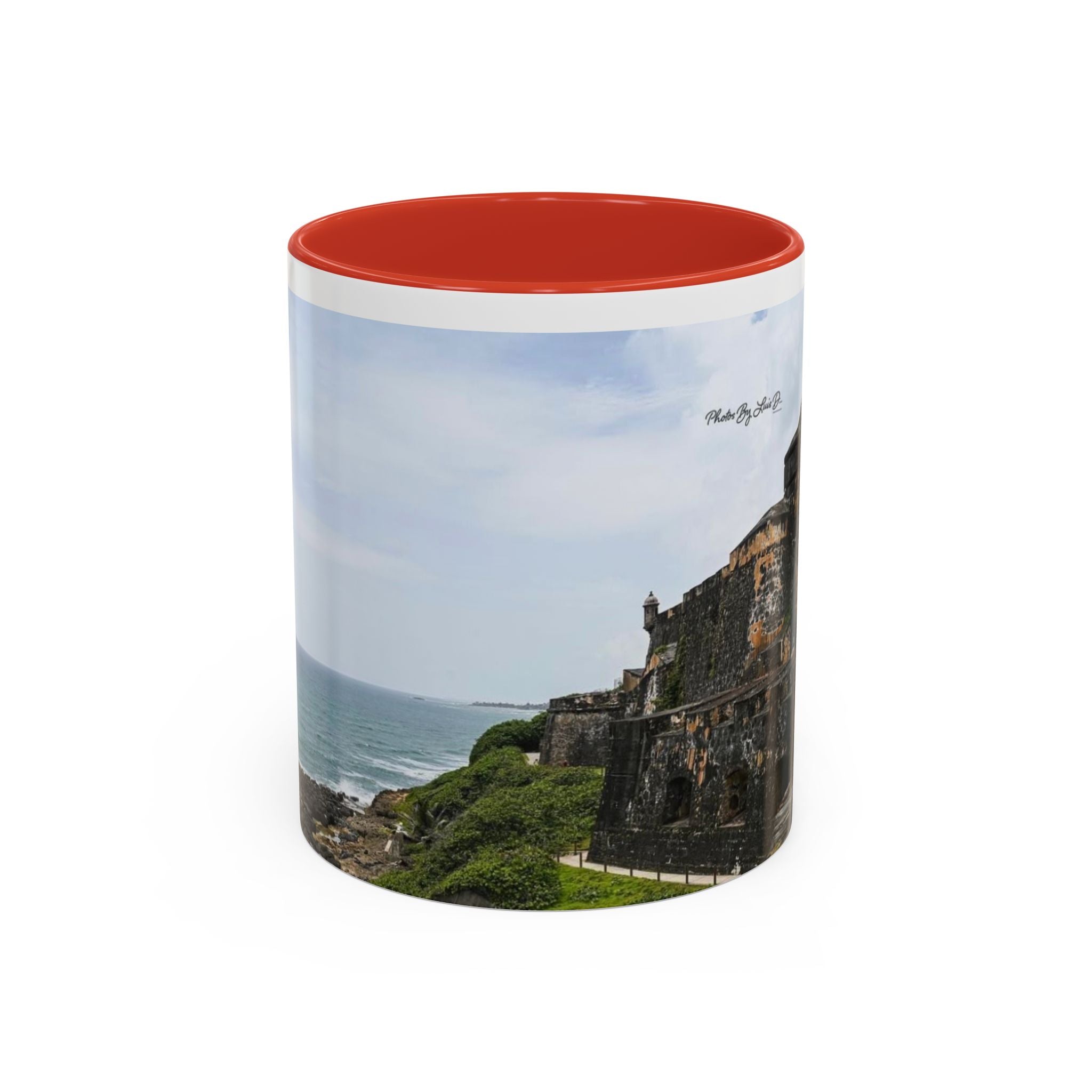 Scenic Accent Coffee Mug - Perfect for Travel Lovers, Unique Gift for Coffee Enthusiasts, Home Décor, Beach Vibes, Ocean Photography
