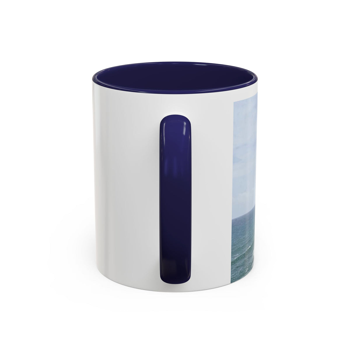 Scenic Accent Coffee Mug - Perfect for Travel Lovers, Unique Gift for Coffee Enthusiasts, Home Décor, Beach Vibes, Ocean Photography