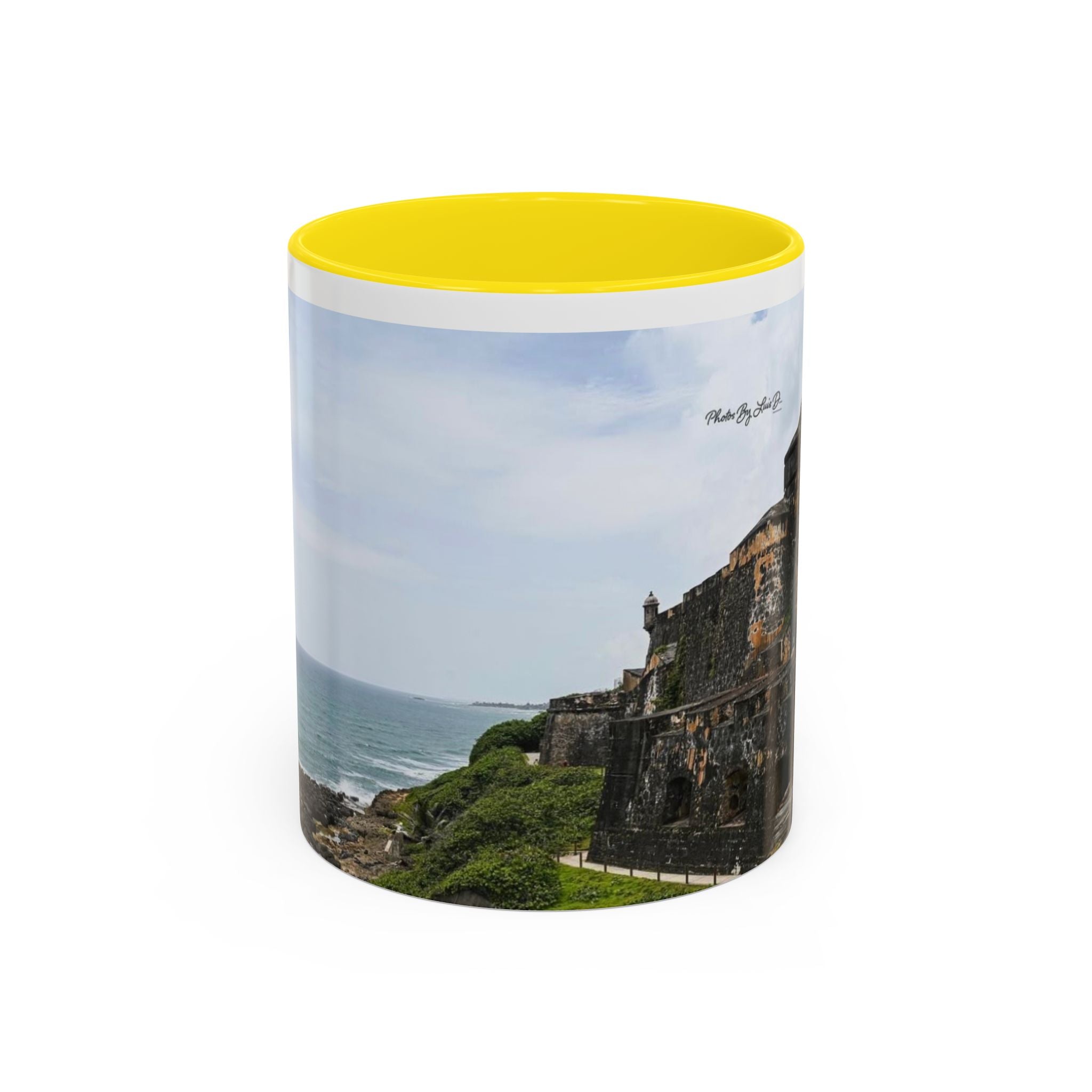 Scenic Accent Coffee Mug - Perfect for Travel Lovers, Unique Gift for Coffee Enthusiasts, Home Décor, Beach Vibes, Ocean Photography
