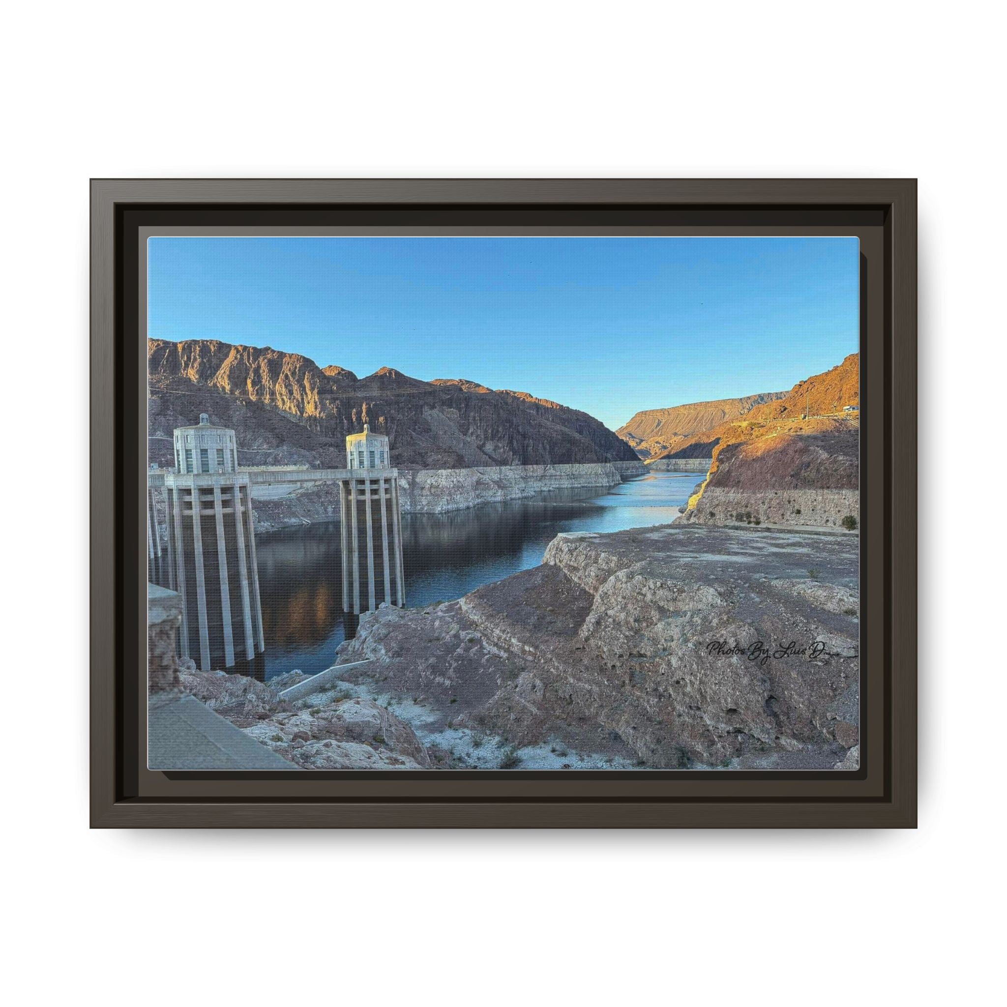Scenic Framed Canvas Art, Multi-Color Landscape Print, Home Decor, Gift for Nature Lovers, Wall Art for Living Room