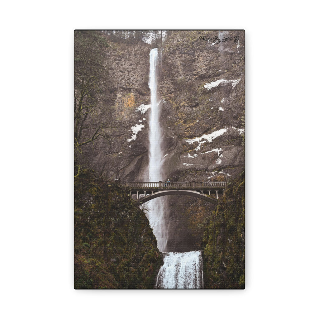 Waterfall Canvas Art, Nature Print, Home Decor, Wall Art, Landscape Photography, Gift for Nature Lovers