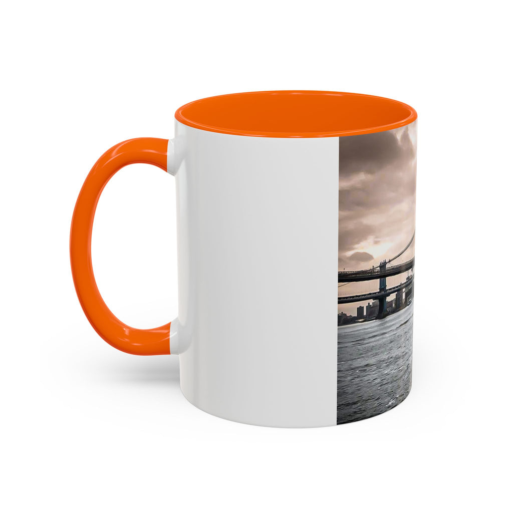 Brooklyn Bridge Photo Mug | Accent Coffee Mug | Unique Gift for Coffee Lovers | Home Decor | Travel Keepsake | Fathers Day Gift