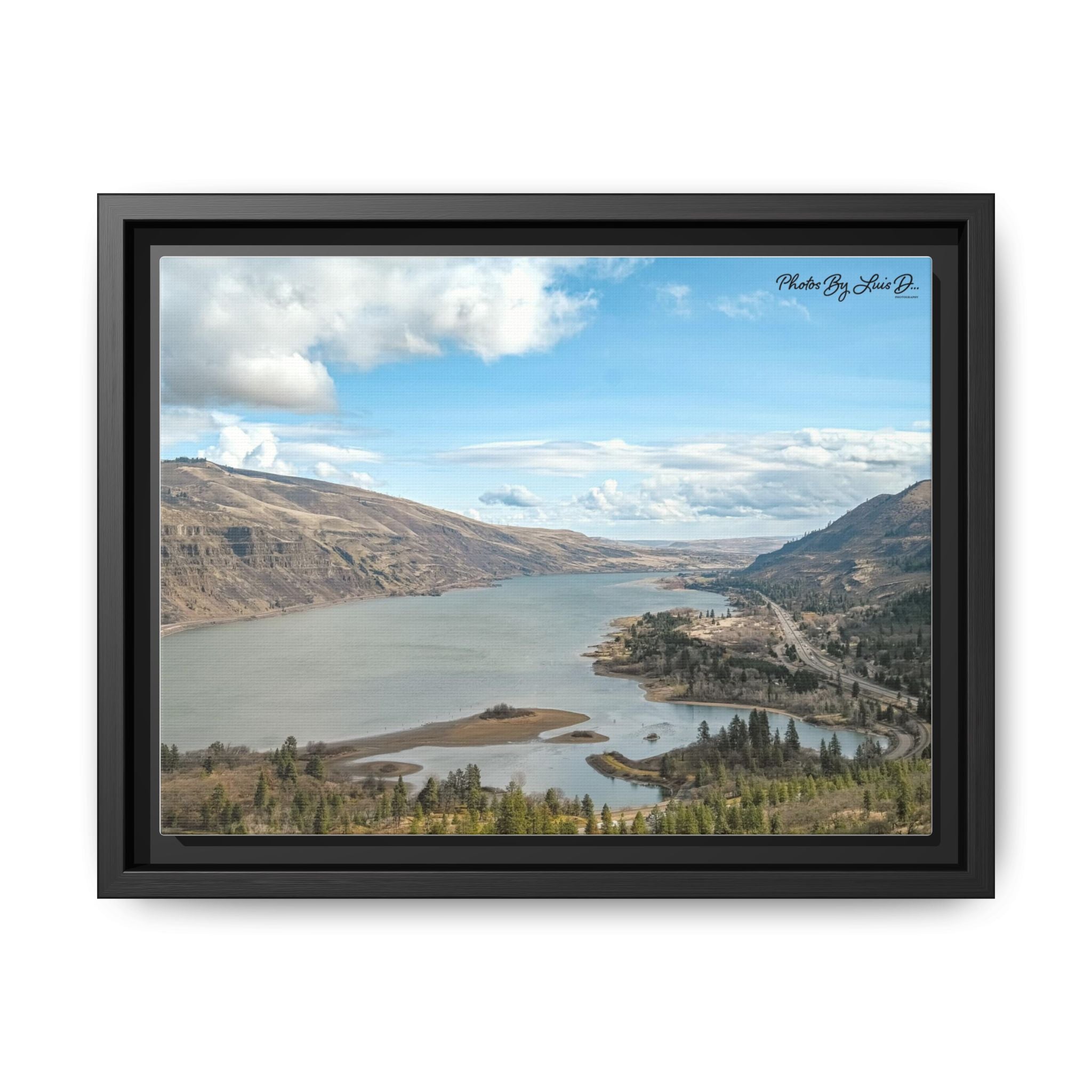Scenic Landscape Wall Art Print, Nature Decor, Framed Artwork, Home Office Decoration, Gift for Nature Lovers