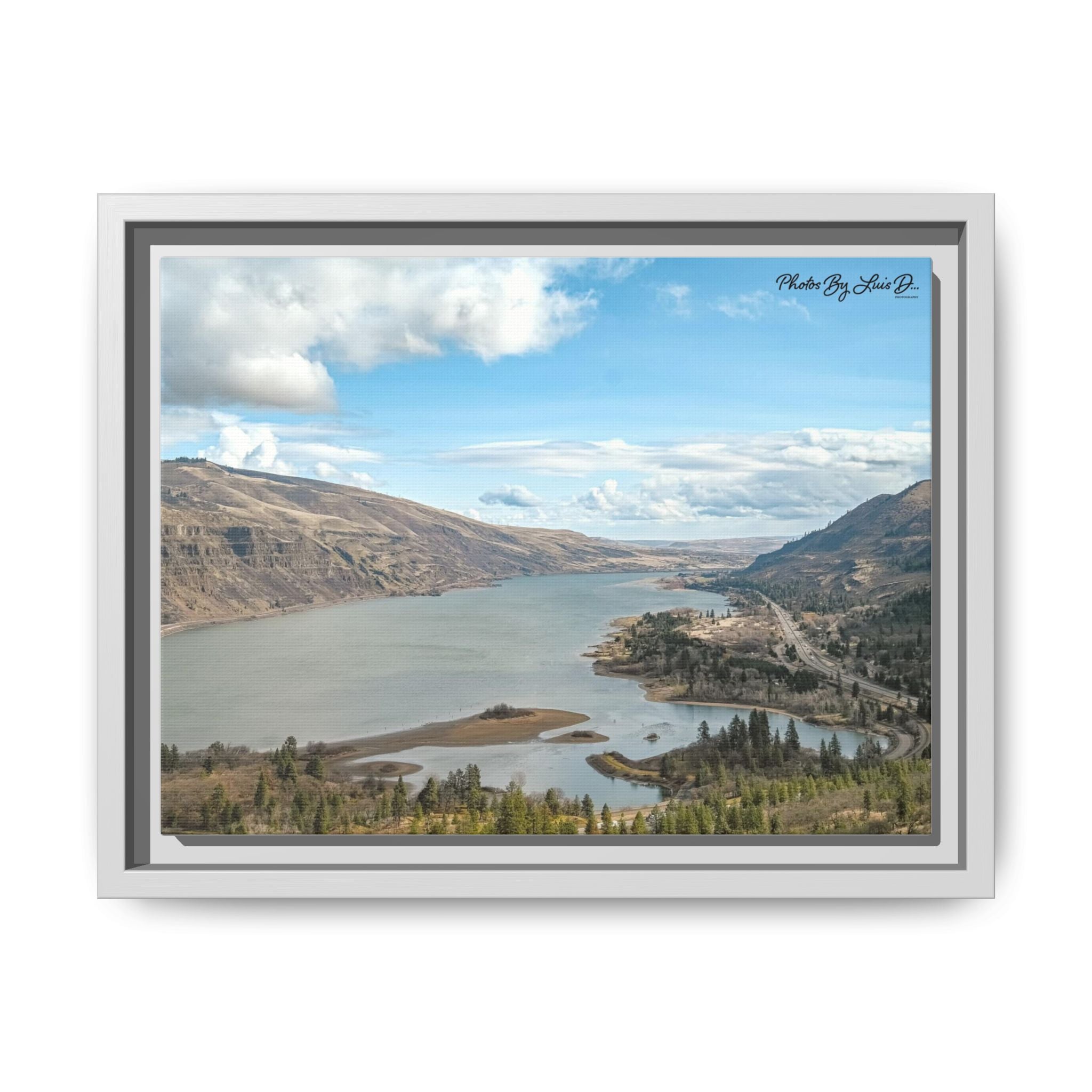 Scenic Landscape Wall Art Print, Nature Decor, Framed Artwork, Home Office Decoration, Gift for Nature Lovers