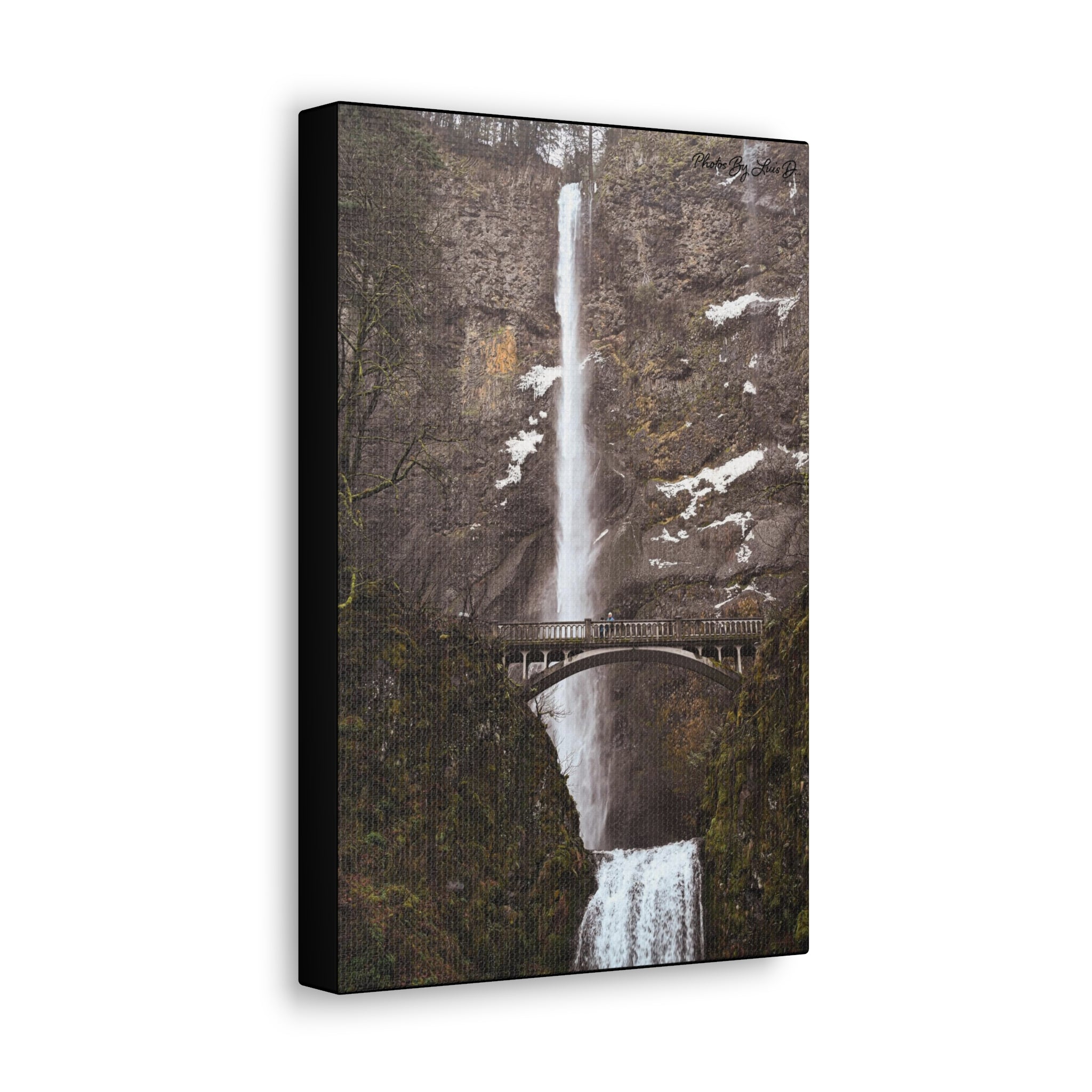 Waterfall Canvas Art, Nature Print, Home Decor, Wall Art, Landscape Photography, Gift for Nature Lovers