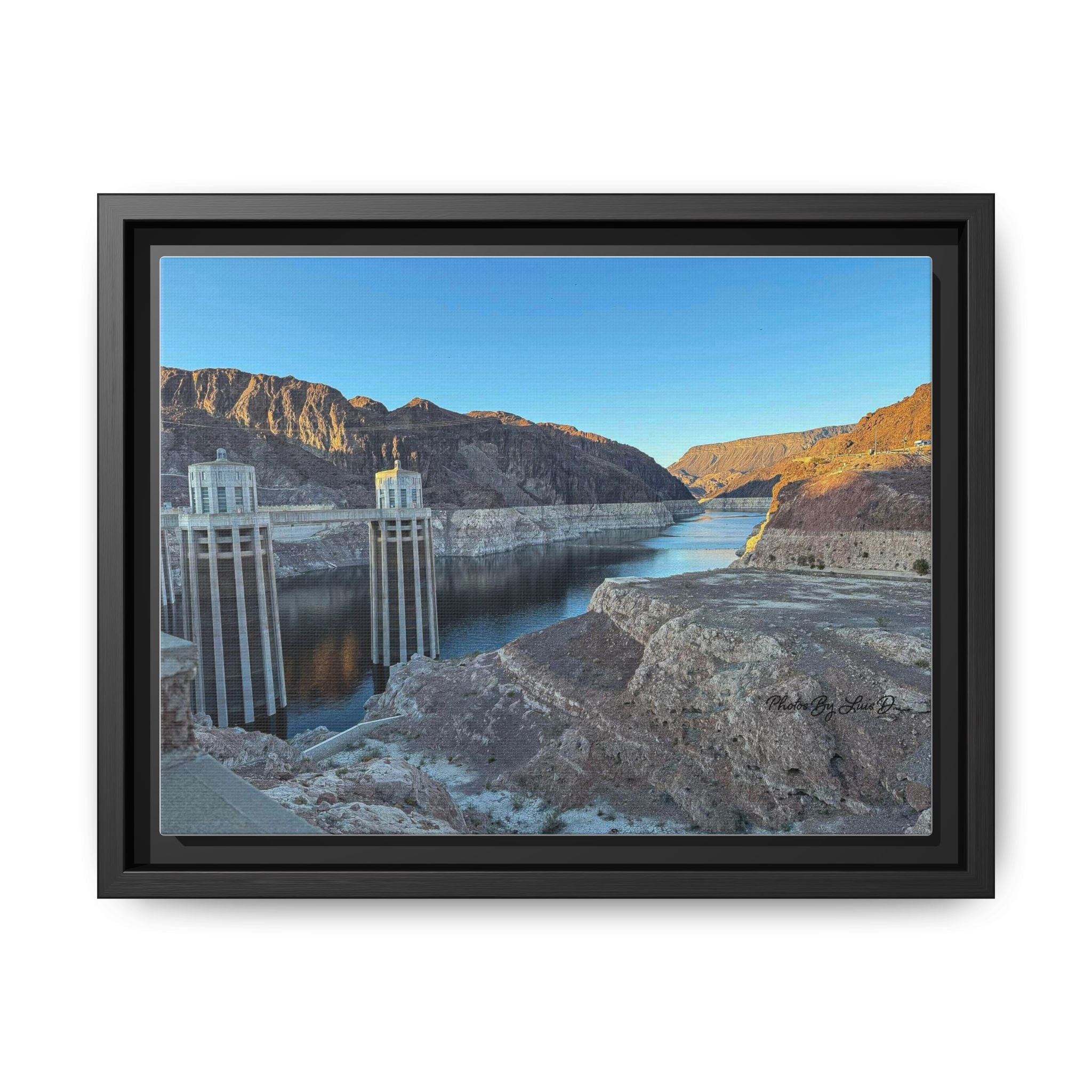 Scenic Framed Canvas Art, Multi-Color Landscape Print, Home Decor, Gift for Nature Lovers, Wall Art for Living Room