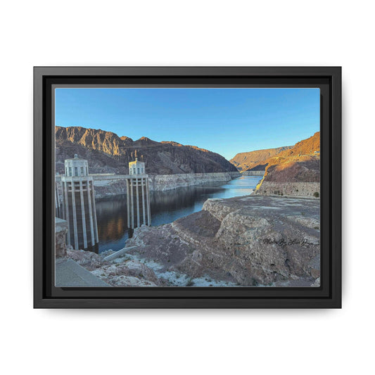 Scenic Framed Canvas Art, Multi-Color Landscape Print, Home Decor, Gift for Nature Lovers, Wall Art for Living Room