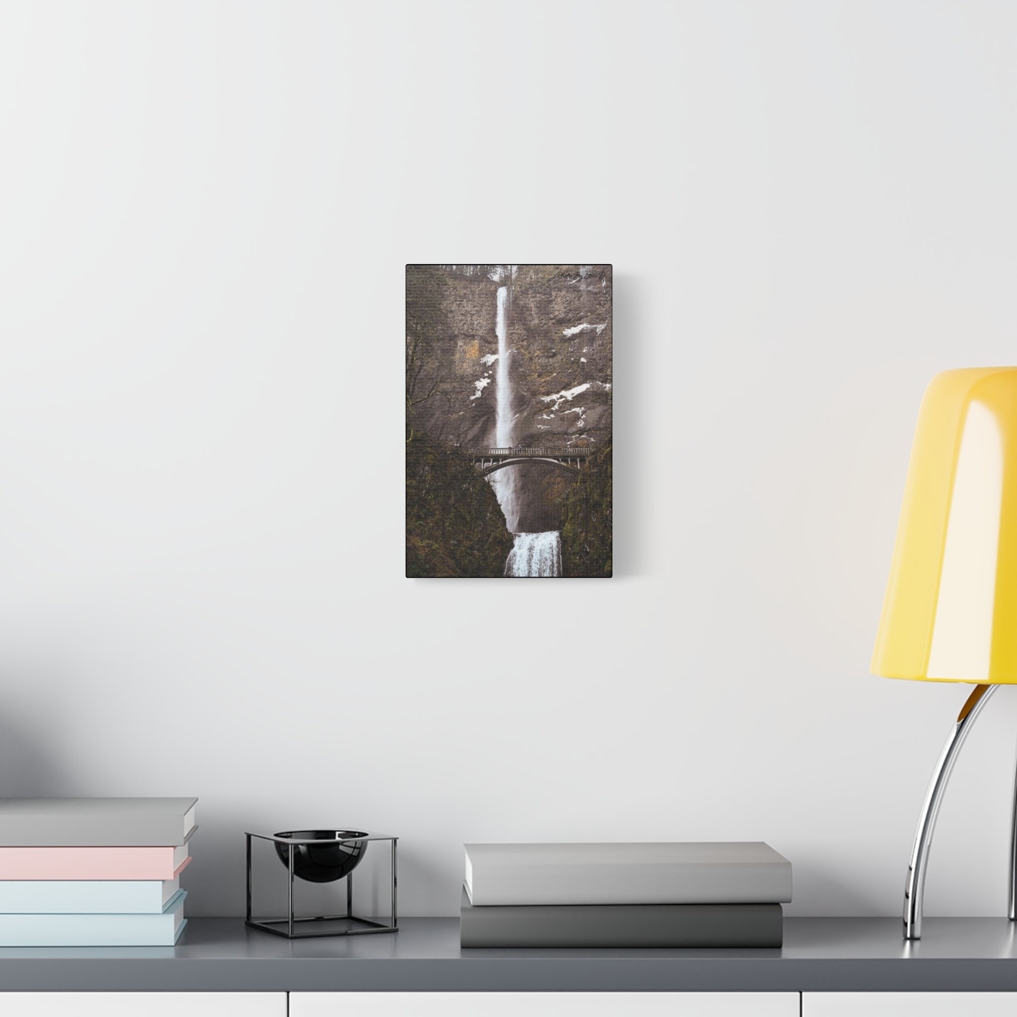 Waterfall Canvas Art, Nature Print, Home Decor, Wall Art, Landscape Photography, Gift for Nature Lovers