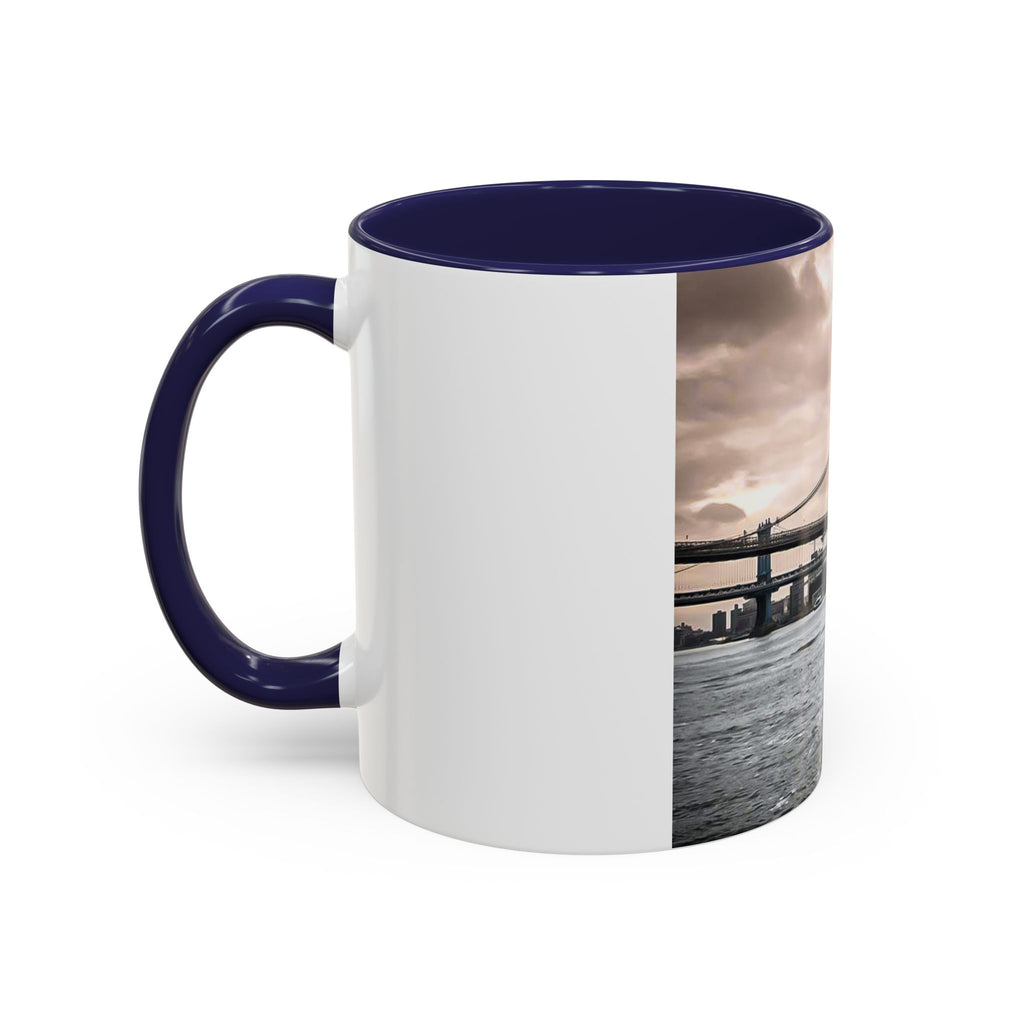 Brooklyn Bridge Photo Mug | Accent Coffee Mug | Unique Gift for Coffee Lovers | Home Decor | Travel Keepsake | Fathers Day Gift