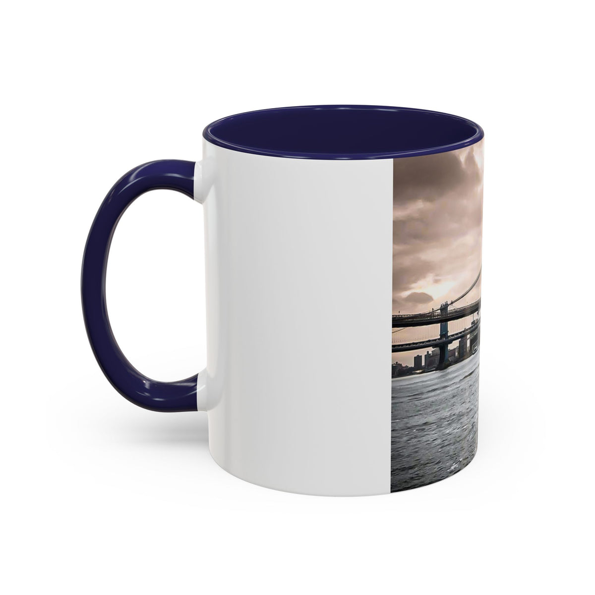 Brooklyn Bridge Photo Mug | Accent Coffee Mug | Unique Gift for Coffee Lovers | Home Decor | Travel Keepsake | Fathers Day Gift